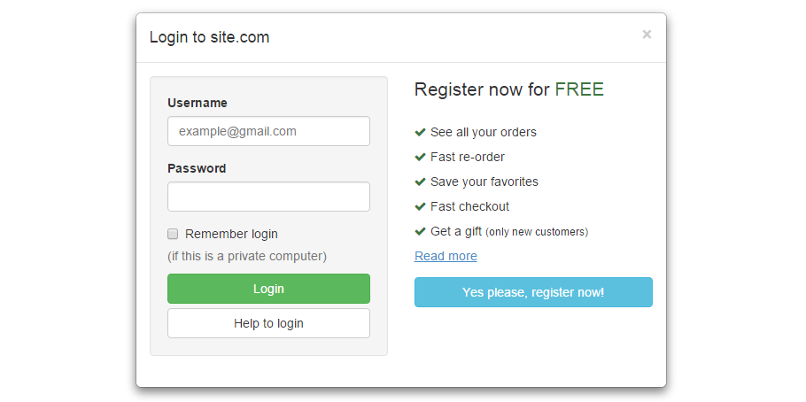 login-form-modal-for-bootstrap