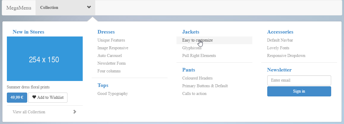 bootstrap-mega-menu